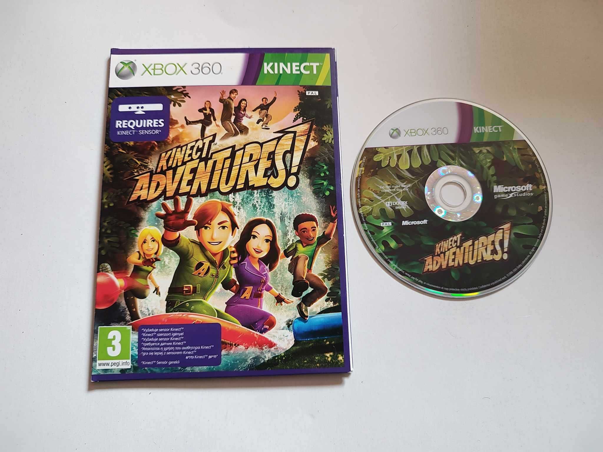 Xbox 360 gra Kinect Adventures PL