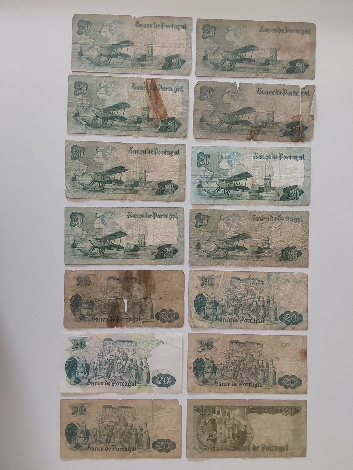 Notas de 20 Escudos