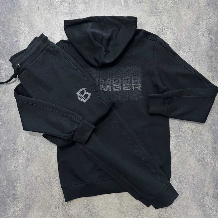 SALE!!!Чорний чоловічий спортивний костюм Climber (розмір - S.M)