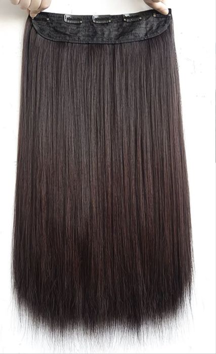 Волосы на заколках