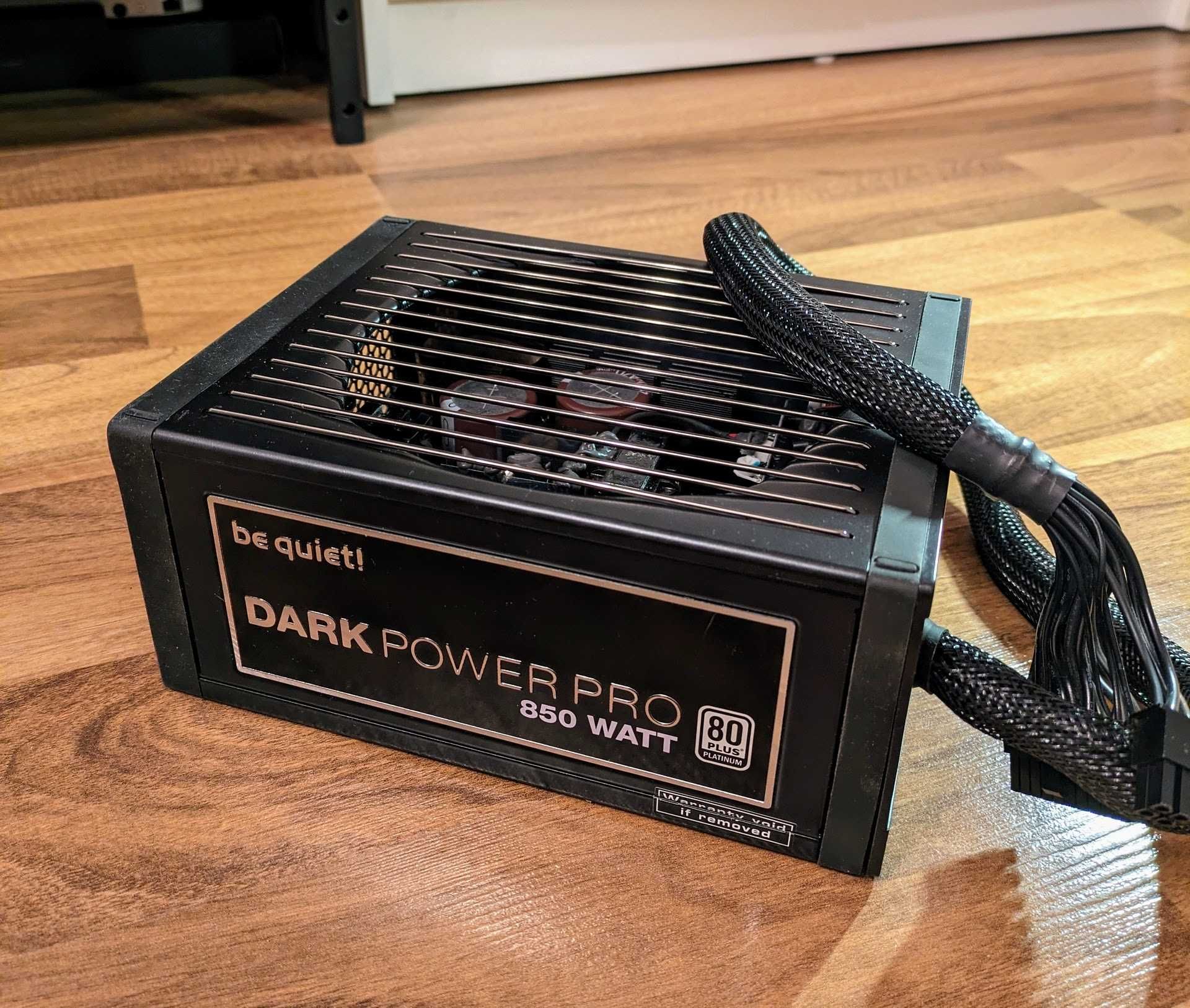 Zasilacz bequiet! Dark Power Pro 11 850 W uszkodzony na części naprawa