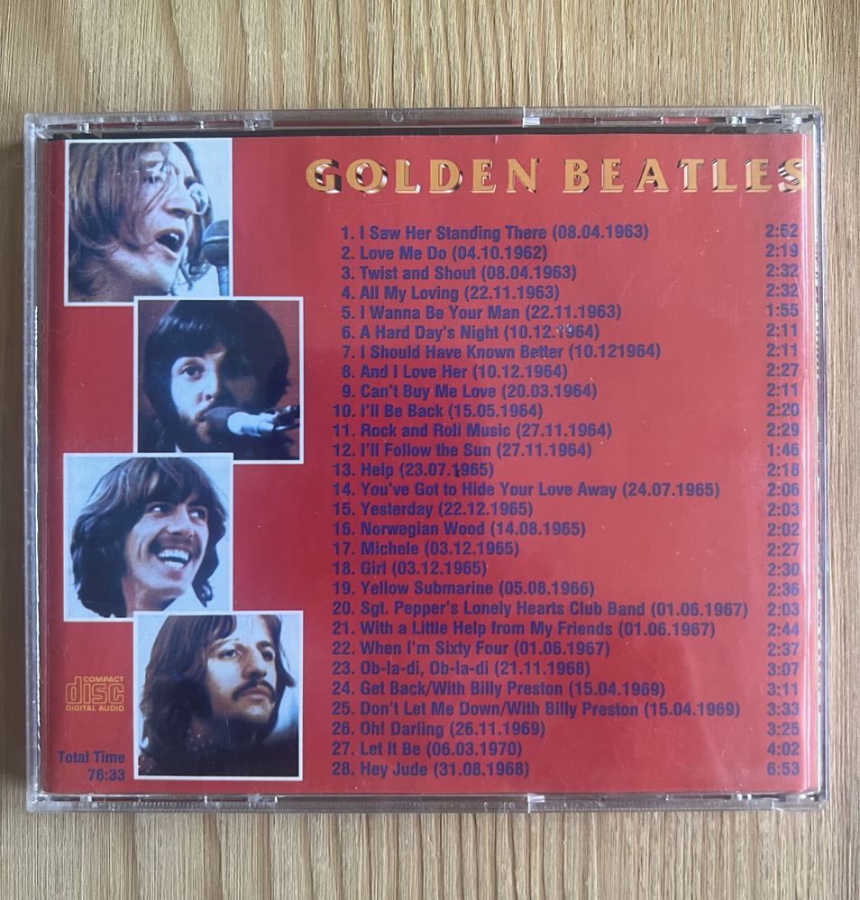 CD-disk Golden Beatles