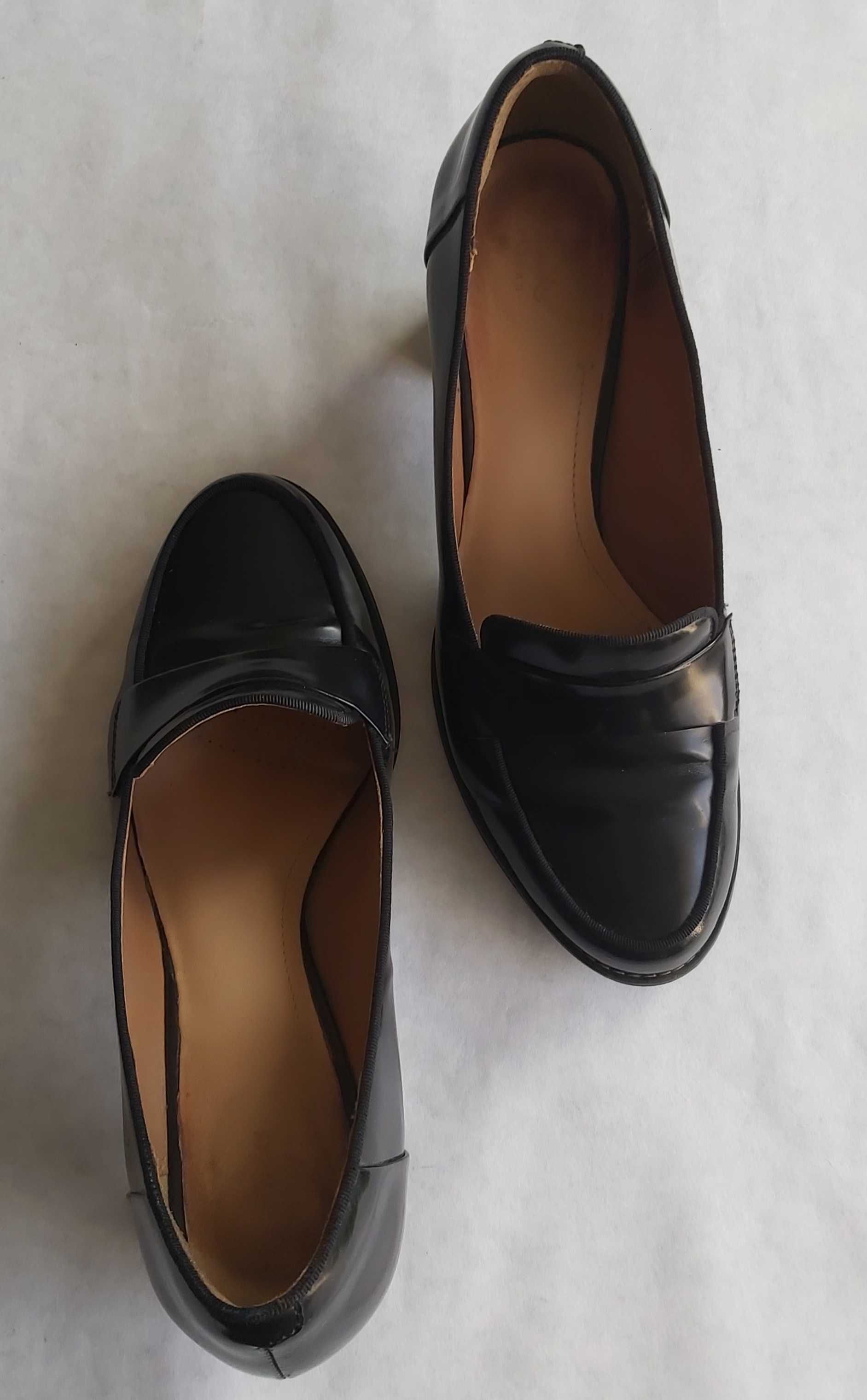 CLARKS Półbuty czarne r.39