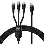 Baseus Flash Series II kabel USB Typ C - USB Typ C / Lightning / micro