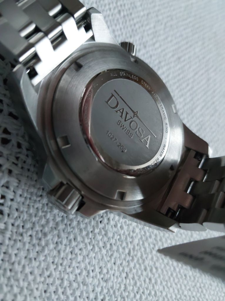 DAVOSA zegarek diver męski ARGONAUTIC BG Nowy zawór helowy