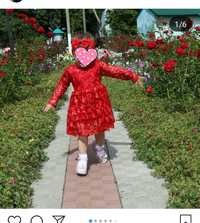 Нарядные платье для девочки в сад