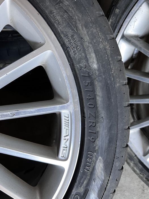 Felgi 19 cali czujniki Mercedes AMG