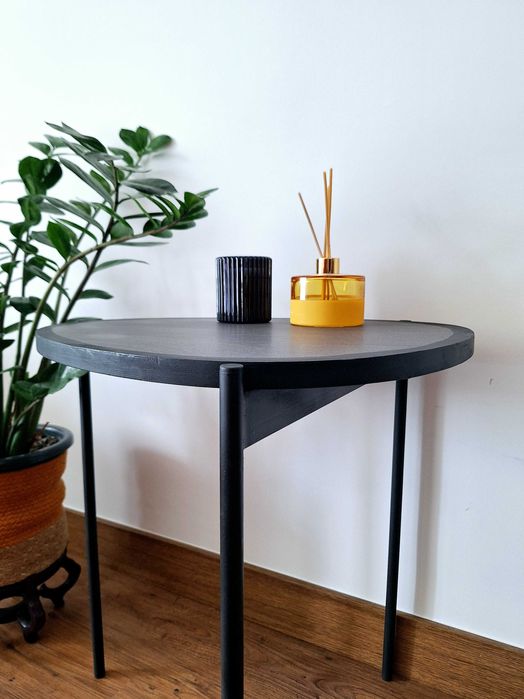 Mesa de apoio estilo industrial