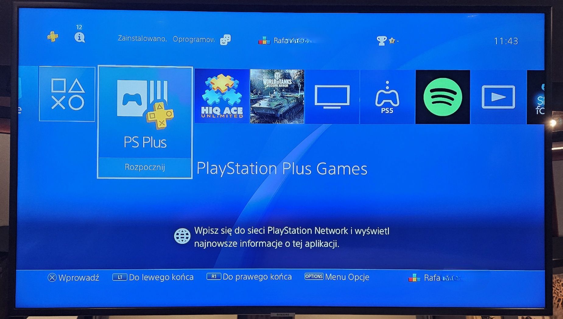 Konsola PS4 komplet