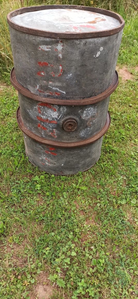 Beczka 200 l stal-ocynkowana