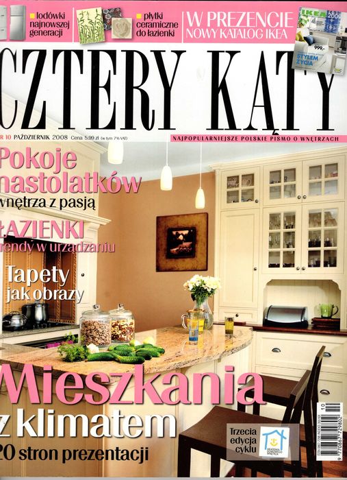 Cztery Kąty 10/2008 Mieszkania z klimatem, Mariusz Małecki