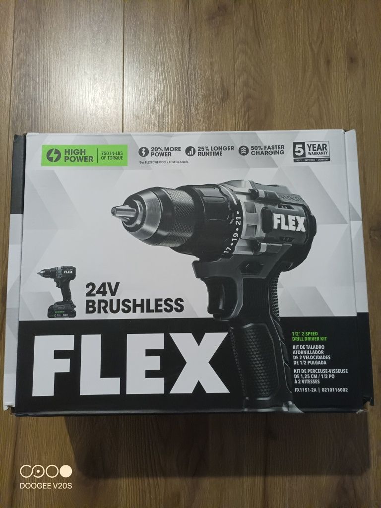 Flex FX1151-2A  24V brushless drill driver