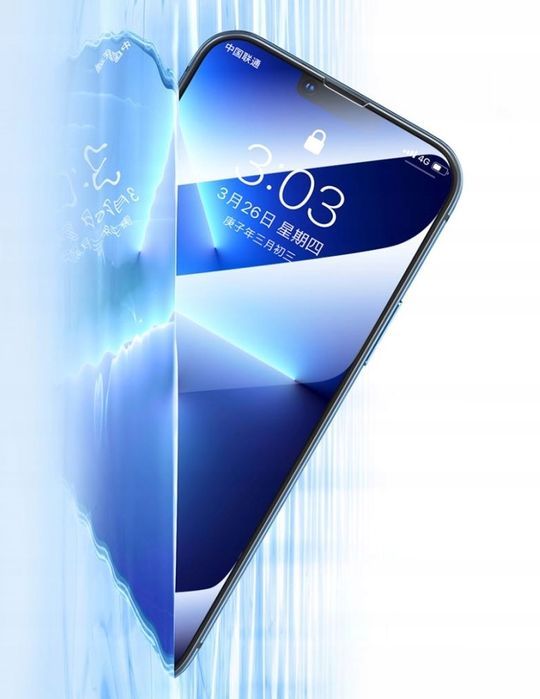Szkło Z Filtrem Światła Niebieskiego Szybka Do Iphone 14 Pro Max Recci