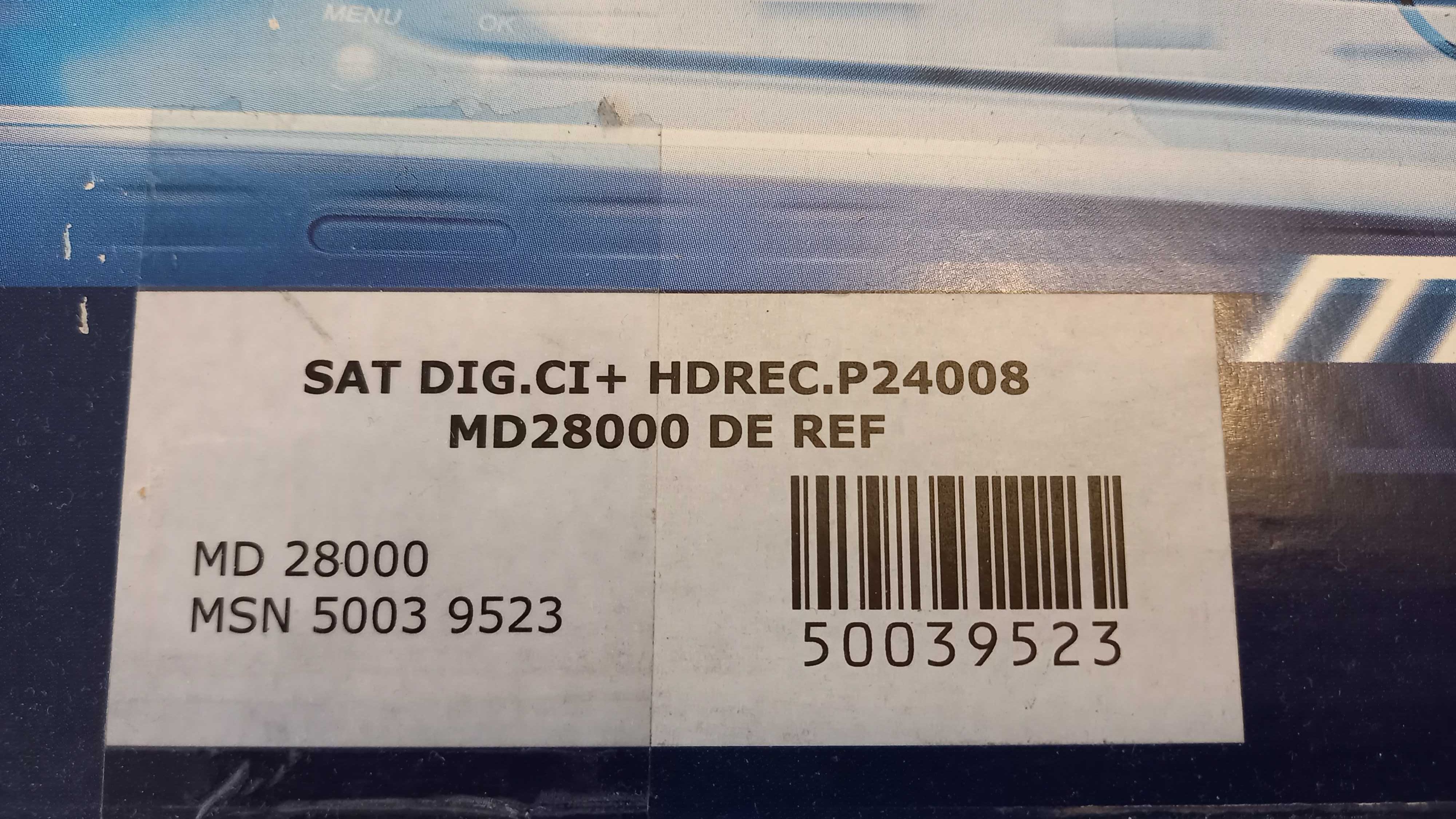 Dekoder satelitarny HDMI, usb. pilot, FTA, gniazdo CL+