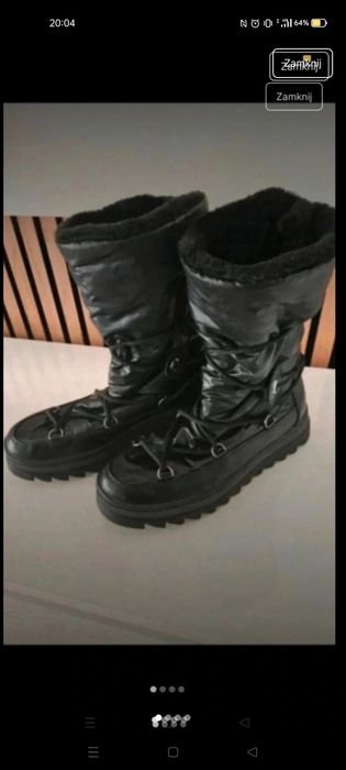 Jak nowe śniegowce cieplutkie