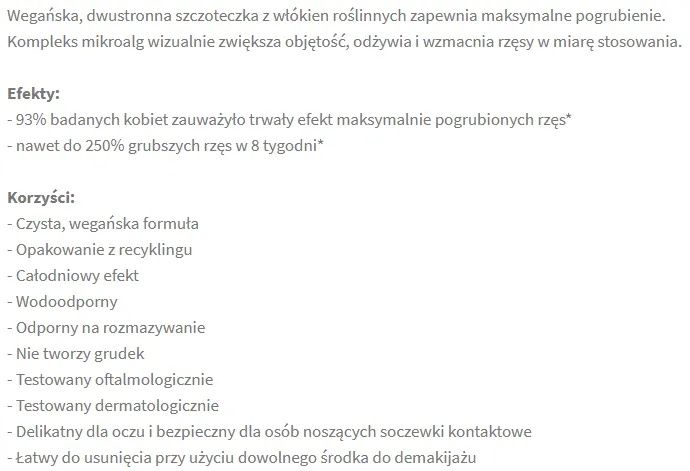 bareMinerals MAXIMIST pogrubiający tusz do rzęs 5ml