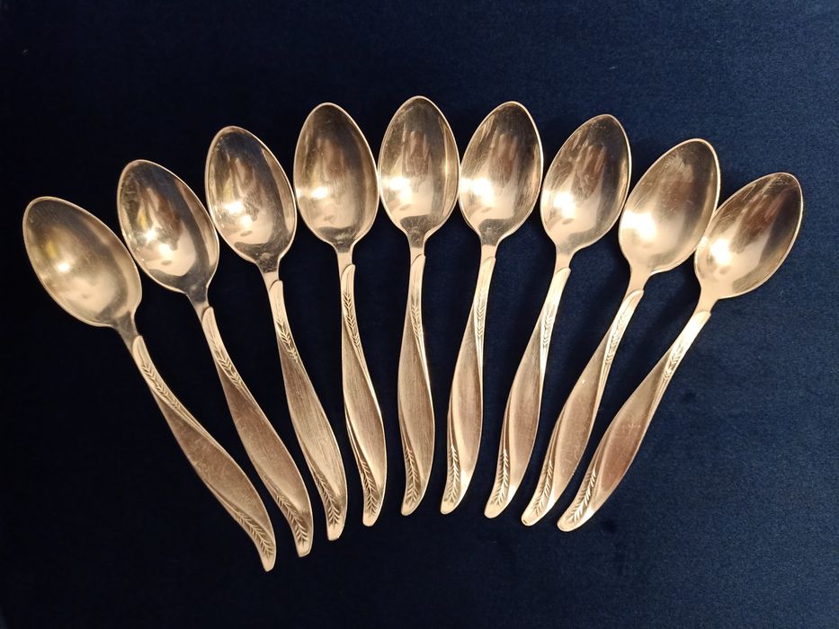 Łyżeczki Hefra MET 60 posrebrzane
, Styl amerykański