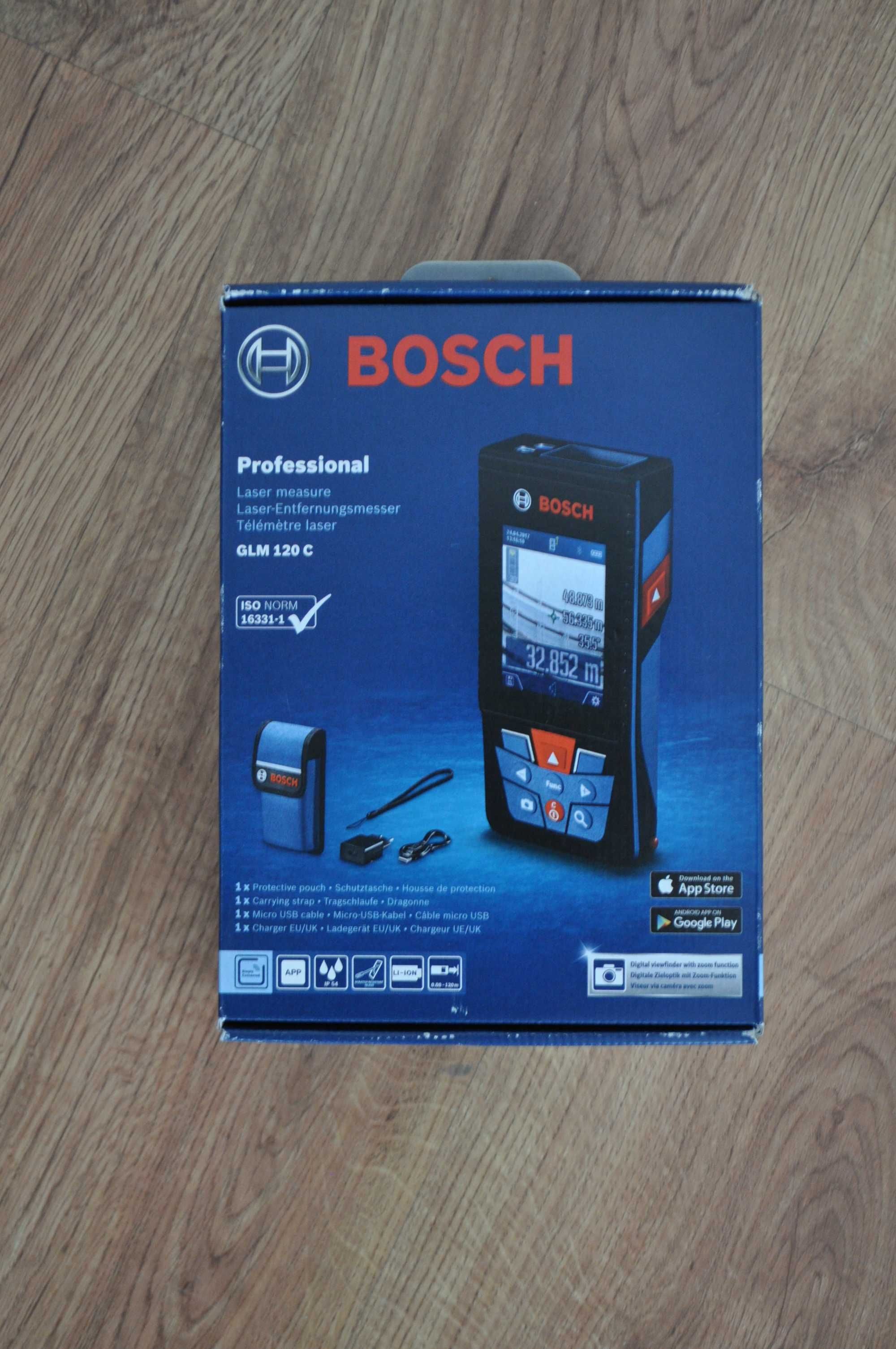 Bosch Laser medidor de distâncias GLM120C profissional