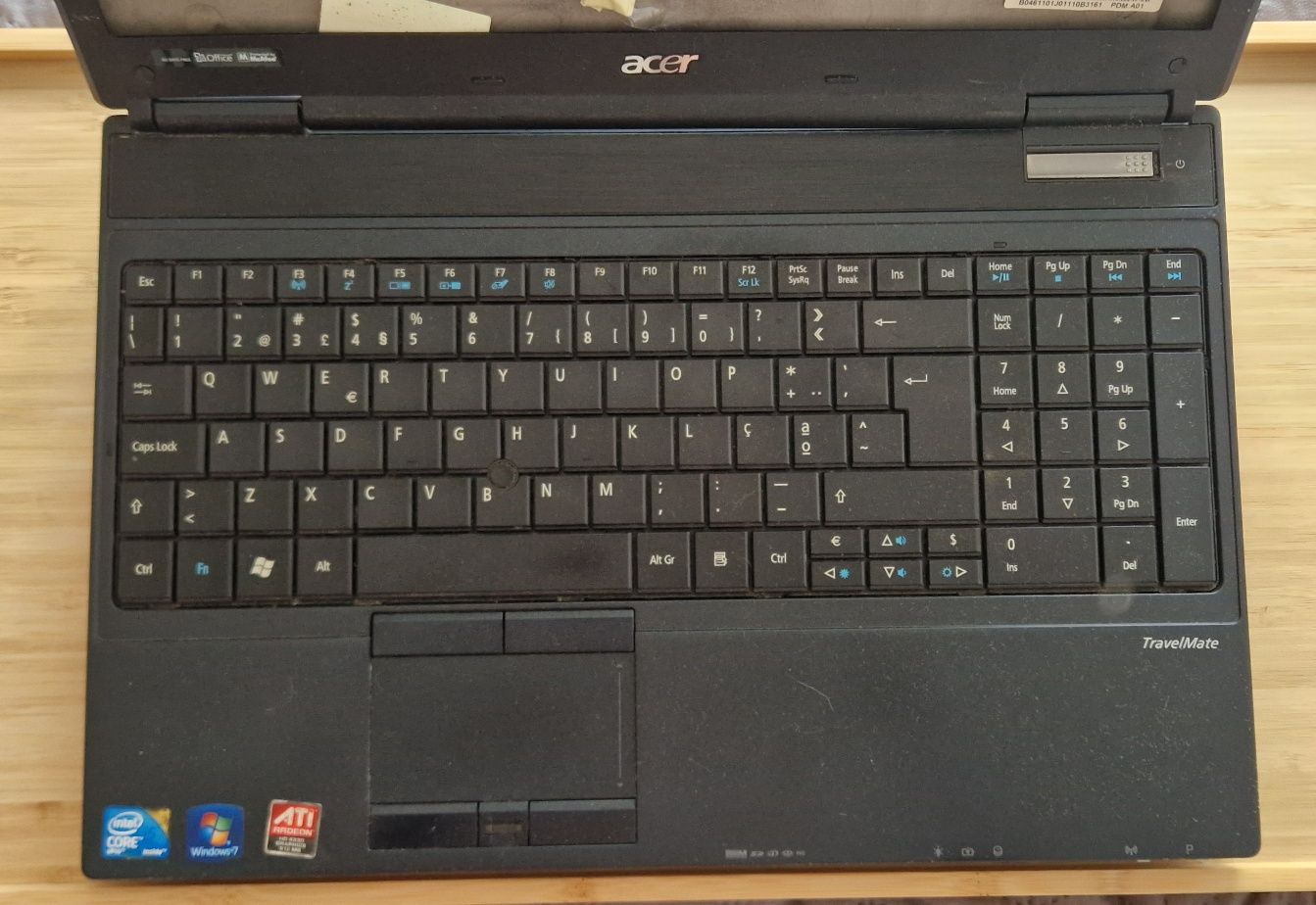Portátil Acer travelmate TM6594G - Sem ecran peças