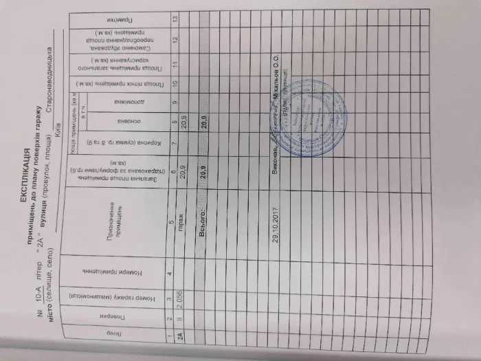 Гараж в центре Киева на Печерске Старонаводницкая 10-А (продажа/обмен)