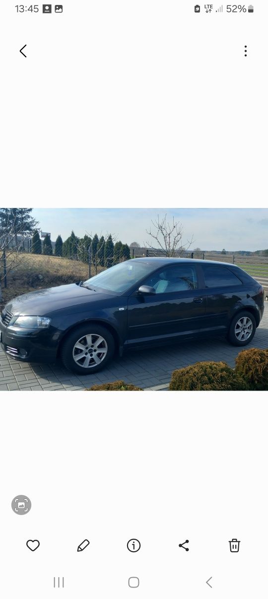 Audi a3 8p 1.6mpi 2005r