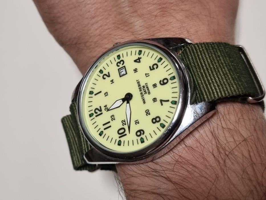 Relógio militar bracelete NATO