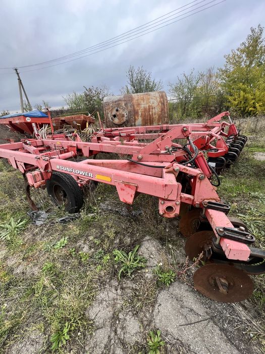 Борона дискова плуг