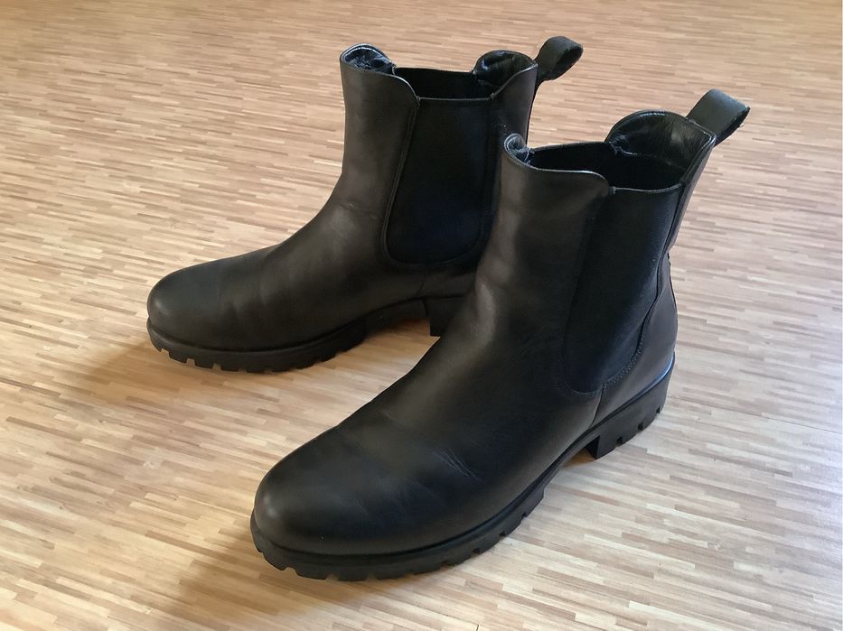 Czarne botki ECCO rozmiar 40