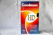 Kaseta VHS Goodmans HD *E-180* NOWA w IDEALNYM stanie * Dostępne inne!