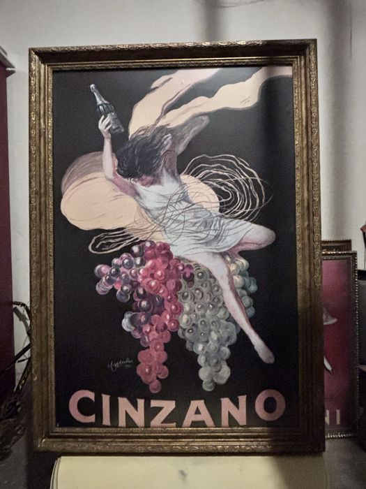 Poster vintage cinzano grande