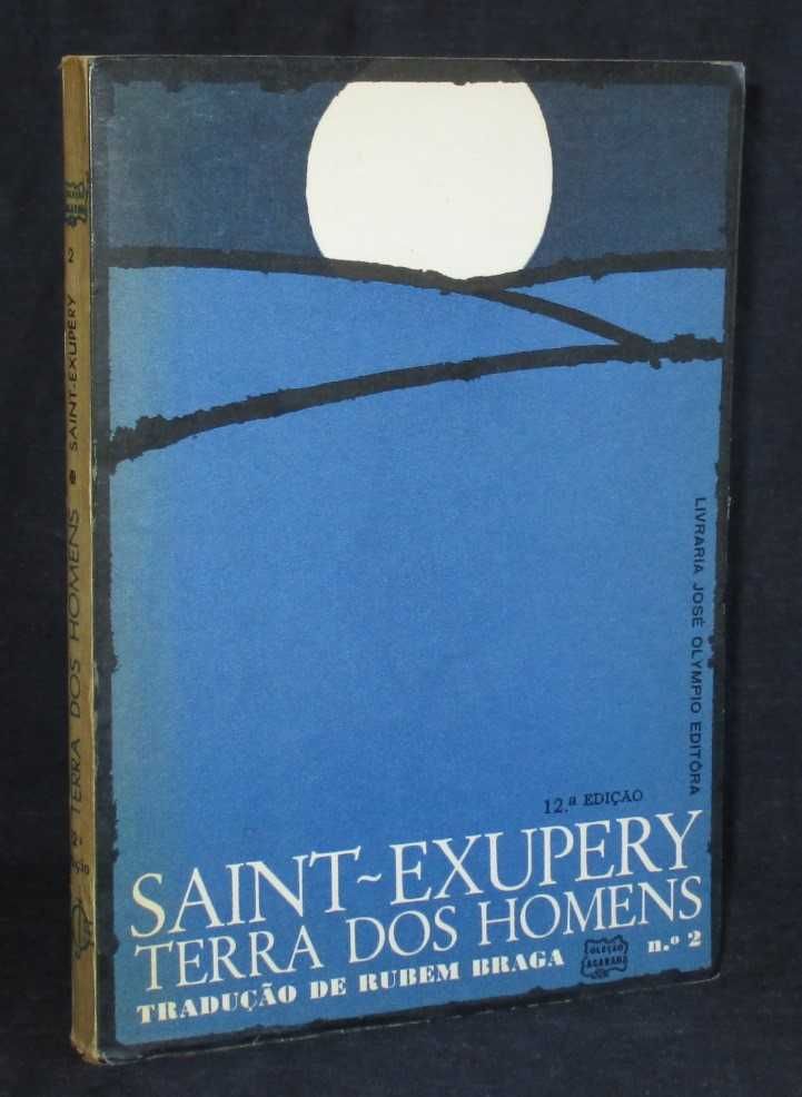 Livro Terra dos Homens Saint-Exupery