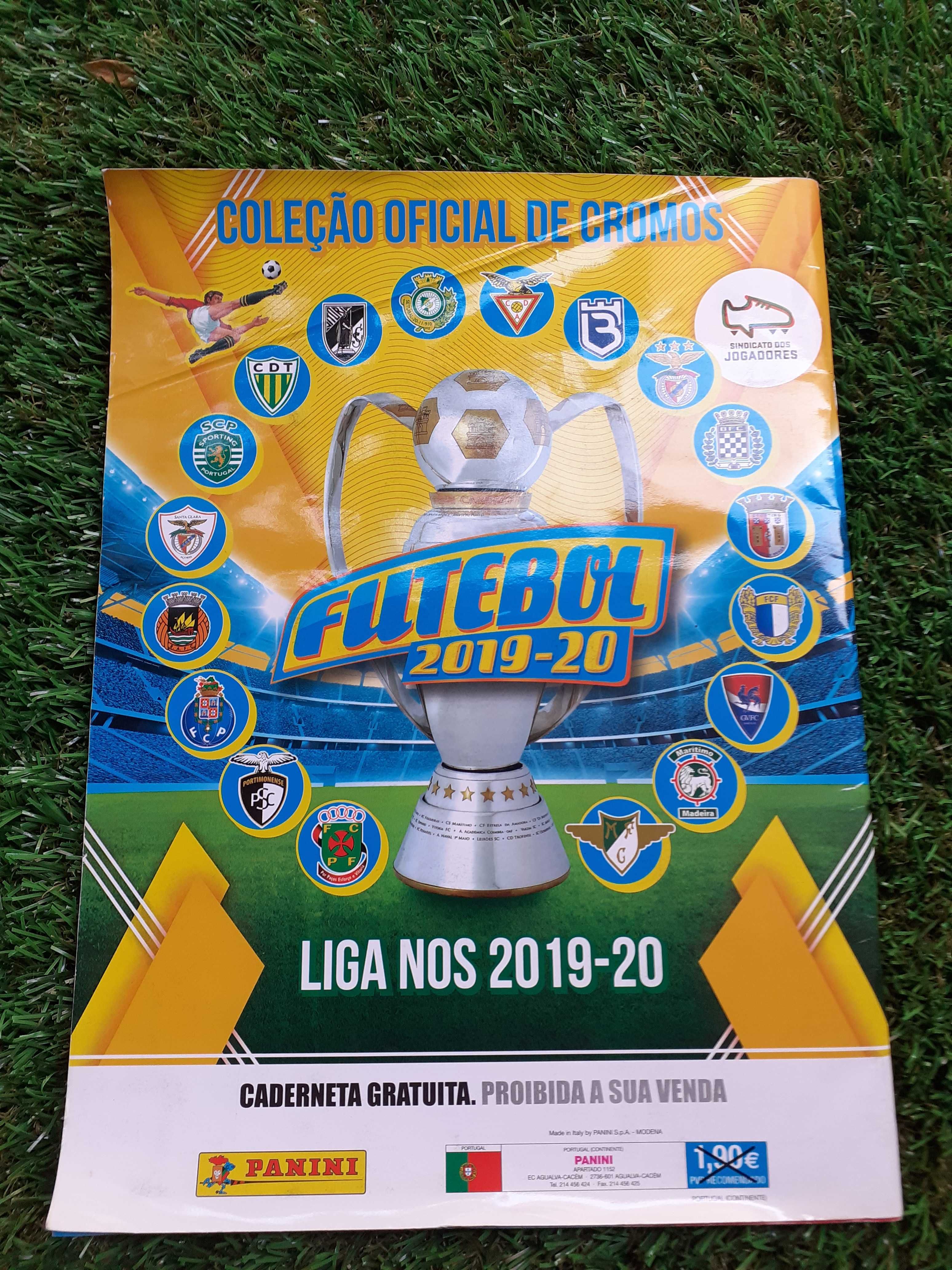 Caderneta futebol 2019/2020