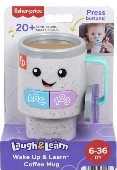 Fisher-Price Baby & Toddler Toy Laugh & Learn Coffee Mug