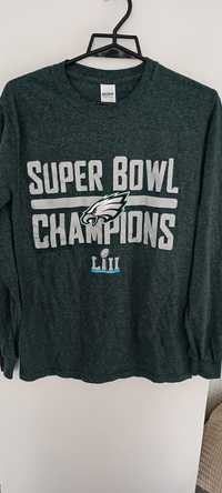 Bluzka bawełniana longsleeve Gildan NFL Philadelphia Eagles roz S