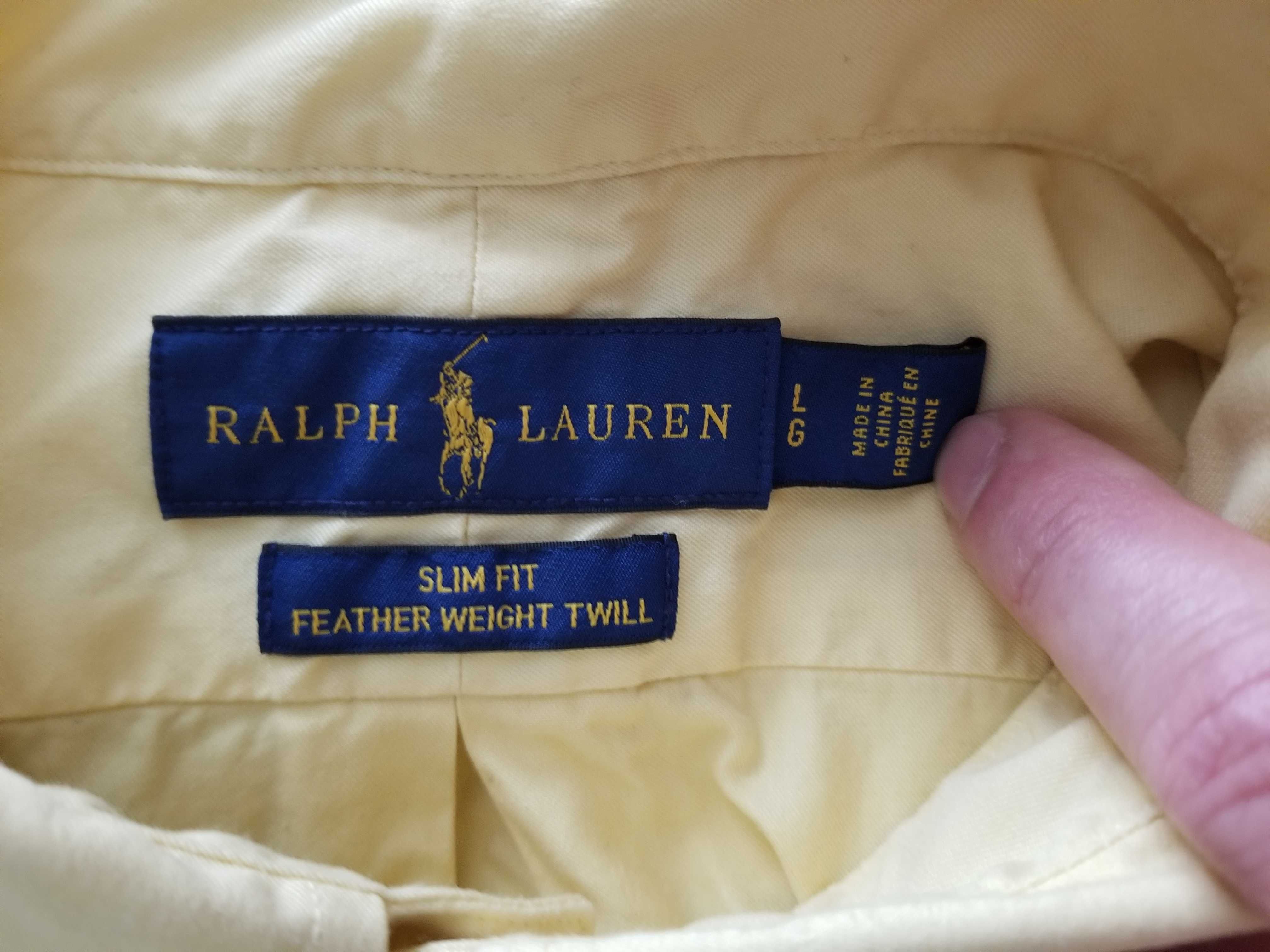 Polo Ralph Lauren сорочка L 48 50 льон оригінал б/у