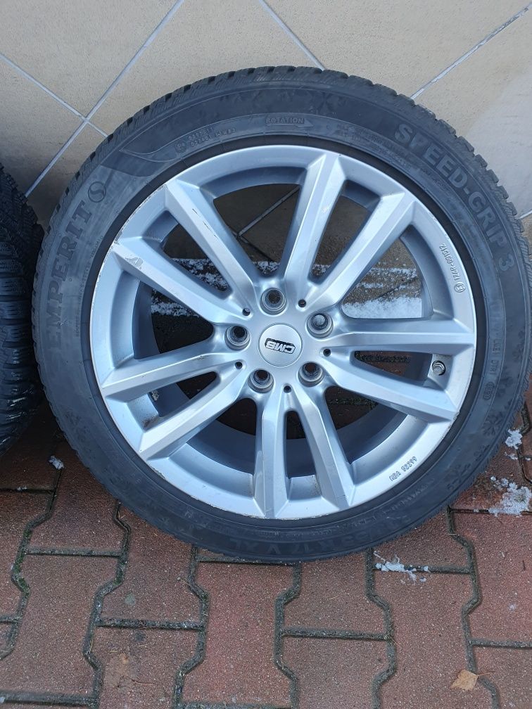 Felgi Koła 17" Vw Skoda Bmw 5x112 ET54+ 205.55.17 Jak Nowe  Zima