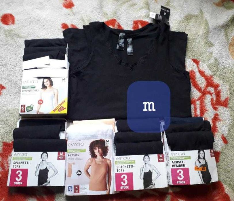 Остатки!! Женские майки esmara