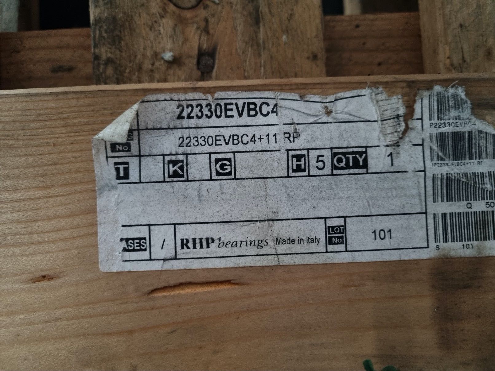ŁOŻYSKO do kruszarki 22326