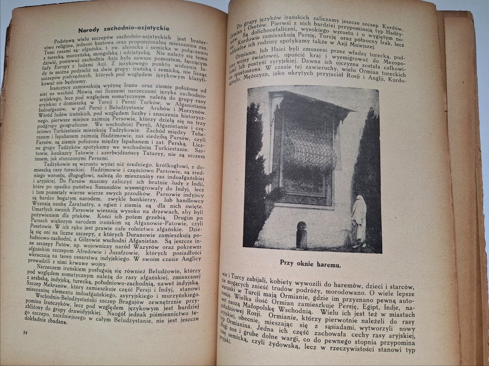 Ziemia i Ludzie 1933 rok, H. Mościcki, S. Sumiński- Etnografia