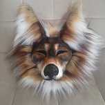 Maska therian wilk