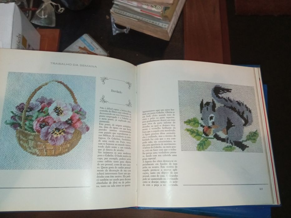 5 livros de lavores com mais de vinte anos