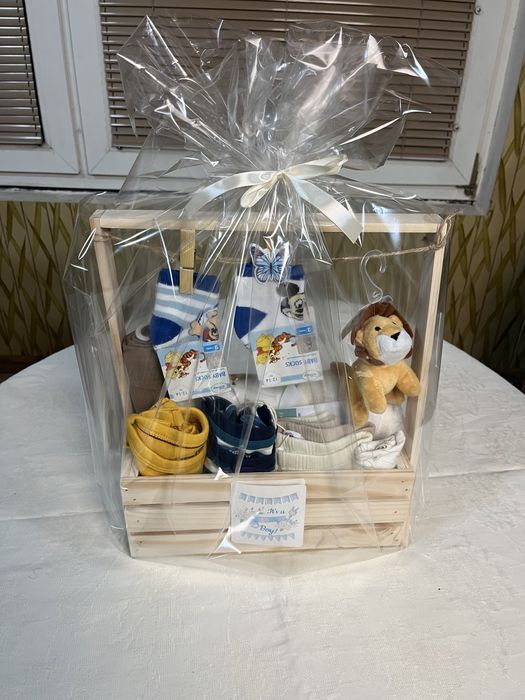 Подарунковий бокс для новонародженого. Для немовлят. Одяг для малюків.