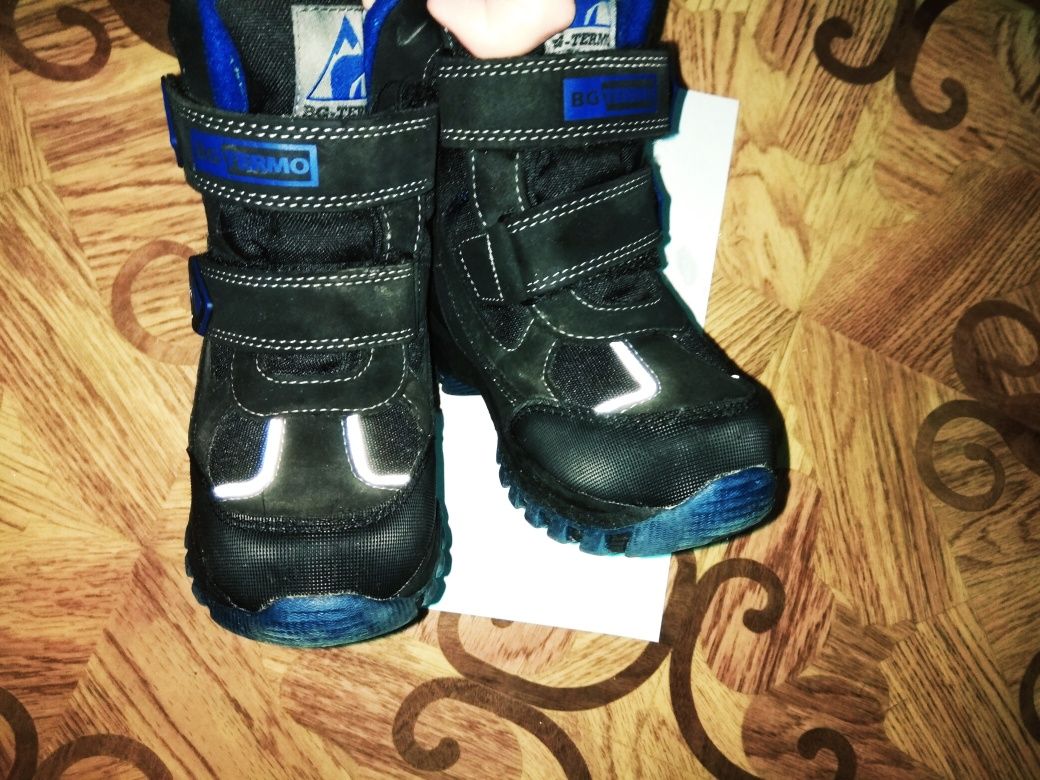 Термо ботинки/сапоги для мальчика B&G . Размер 30.