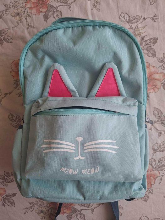 Рюкзак, портфель с ушками для девочки