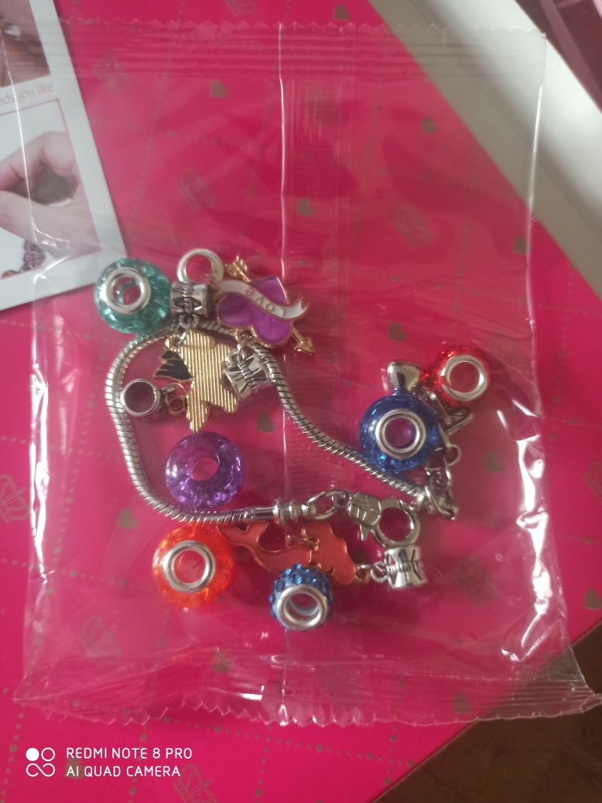 Дитячий набір для створення браслетів Зірковий стиль для дівчинки
