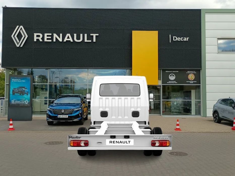 Renault MASTER rama do zabudowy  MASTER podwozie tylny napęd, koła bliźniacze RWD-DBL L4 2.0 dCi 170 KM
