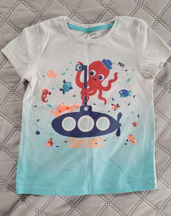 Pepco Baby koszulka na lato ocean r. 92