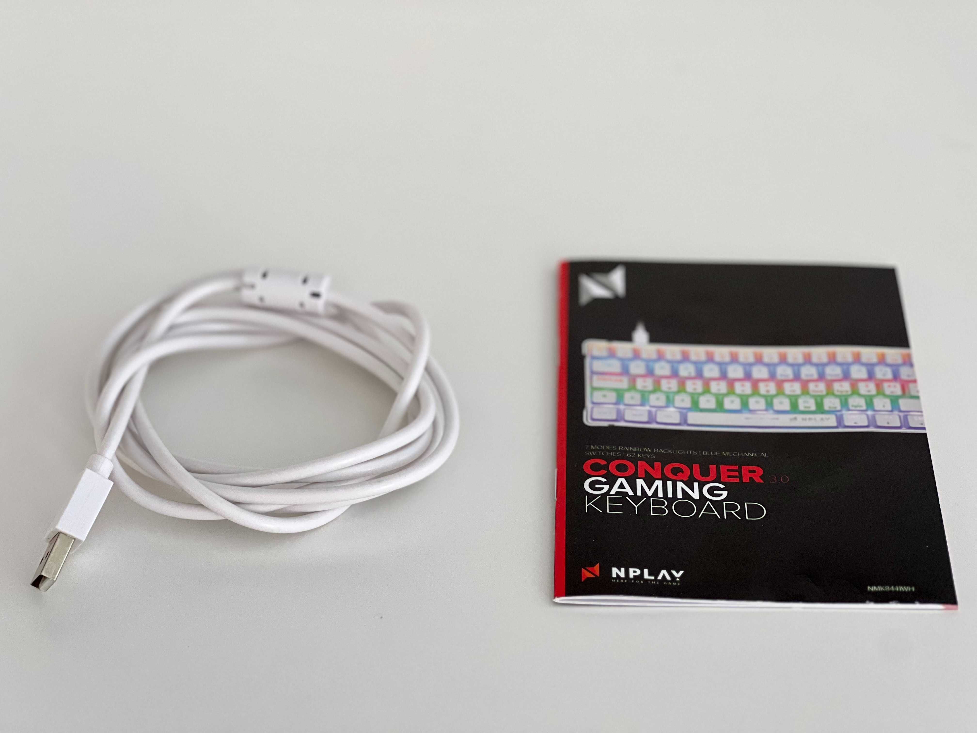 Teclado Gaming NPLAY Conquer 3.0 RGB – Layout PT