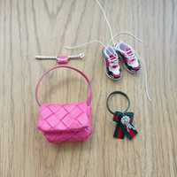 Zuru Mini Fashion zestaw akcesoria dla lalki Barbie: torebka, buty