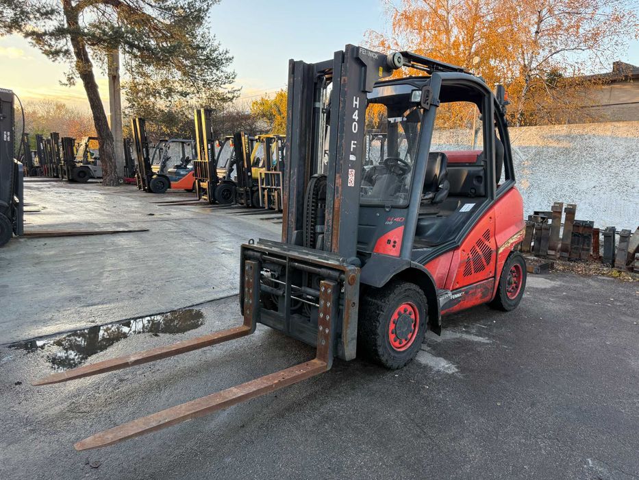 Навантажувач вилковий Linde H40T-01 Вагонник